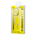Baseus Glitter Magnetic Case for iPhone 14 Pro Max (Gold) + tempered glass + cleaning kit