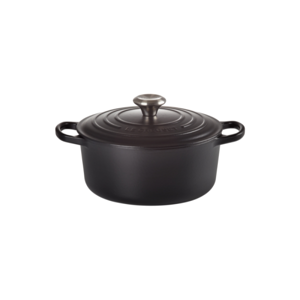Обложка книги «Le Creuset Signature Roaster round 26cm black Schwarz (21177260000430)»