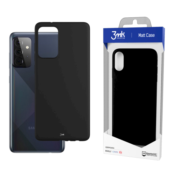Обложка книги «Samsung Galaxy A72 5G - 3mk Matt Case black»