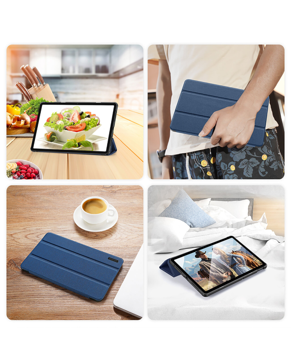 Чехол Dux Ducis Domo с функцией умного сна для планшета Xiaomi Redmi Pad SE 11'' - синий