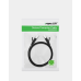 Дополнительное изображение книги «Ugreen flat Ethernet patchcord cable RJ45 Cat 6 UTP 1000 Mbps 1 m black (NW101 50184)»