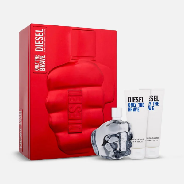 DIESEL ONLY THE BRAVE MEN EDT SPRAY 125 ML SETS