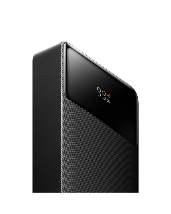 Powerbank Baseus Bipow, 20000mAh, 2x USB, USB-C, 25W (black)