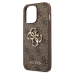 Guess GUHCP13L4GGMBR iPhone 13 Pro hardcase 4G Big Metal Logo коричневый