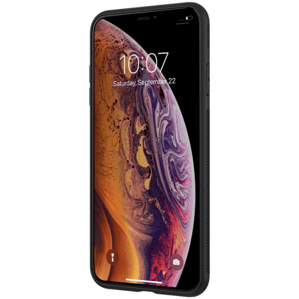 Обложка книги «Nillkin Textured Hard Case Black for iPhone X/XS»