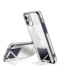 Fusion KIckStand силиконовый чехол для Samsung A525 / A526 Galaxy A52 / A52 5G черный