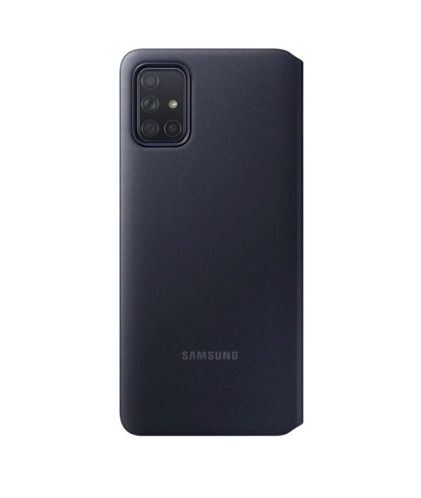 Обложка книги «EF-EA715PBE Samsung S-View Case for Galaxy A71 Black»