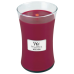 WoodWick Black Cherry scented candle with wooden wick 609,5 g