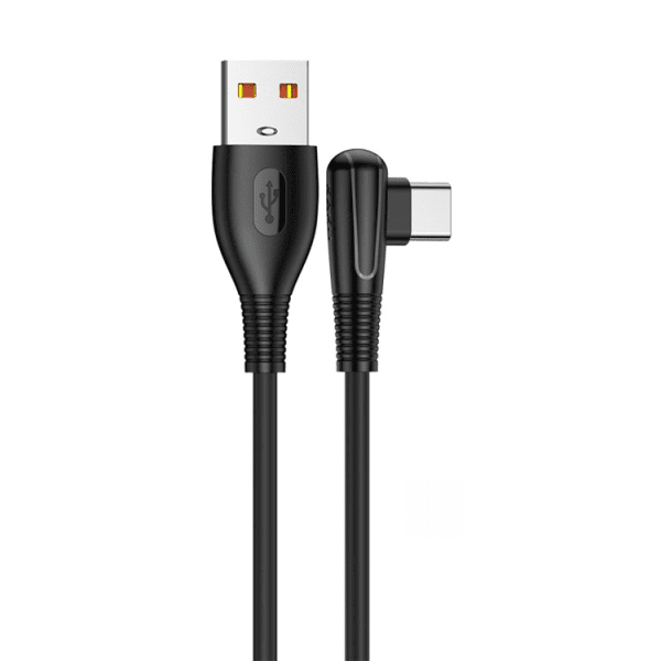 KAKUSIGA KSC-417 USB-A -> USB-C кабель для зарядки 20 Вт | 100 см черный