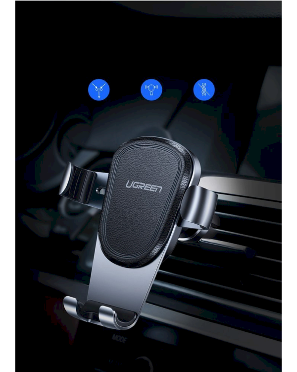 Ugreen gravity phone holder for air outlet gray (50564)