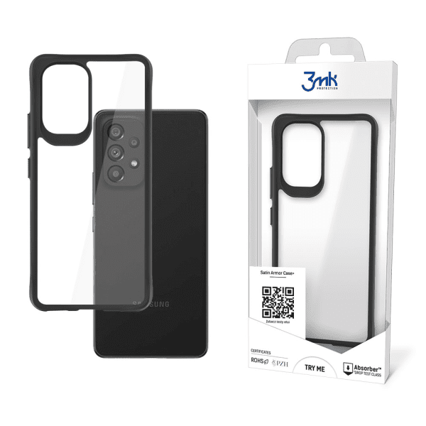 Обложка книги «Samsung Galaxy A53 5G - 3mk Satin Armor Case+»
