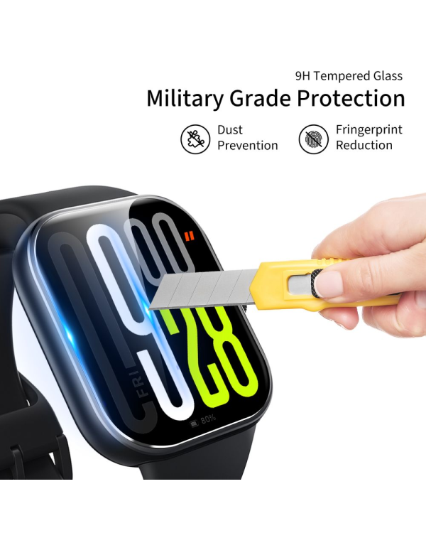 Закаленное стекло Tech-Protect Glass Fit+ 2 шт. в упаковке Huawei Watch Fit 4 Pro прозрачное