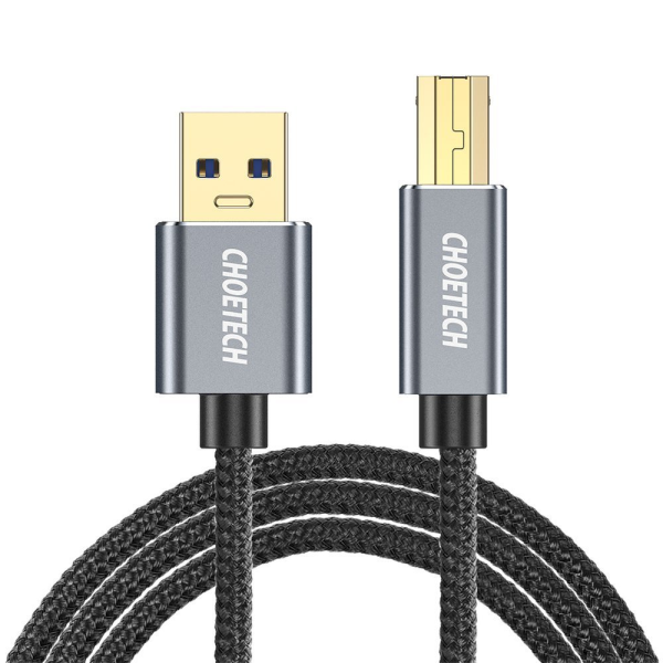 Обложка книги «Choetech USB - USB Type B cable printer 3m black (AB0011-BK)»