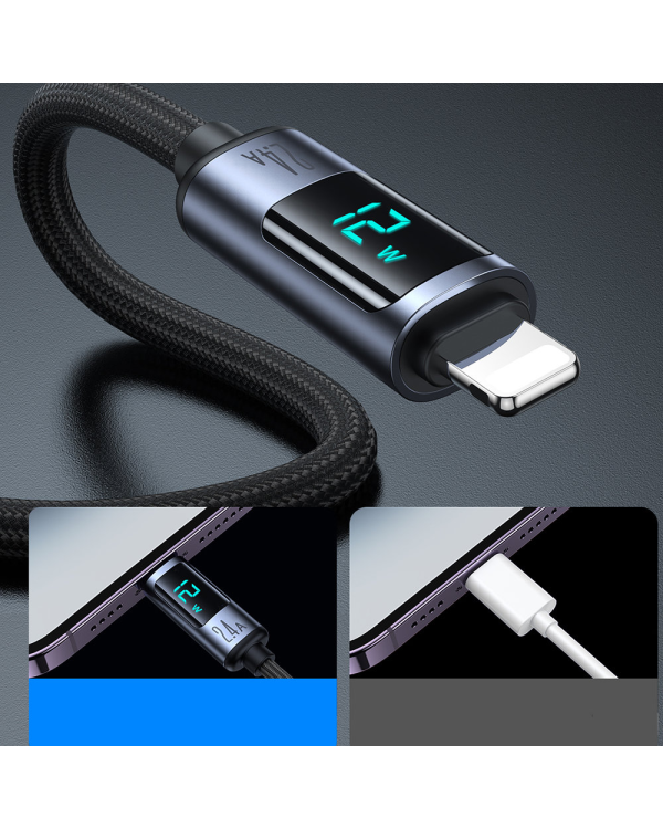 Дополнительное изображение книги «Кабель Prism USB-A Lightning 1,2 м Joyroom S-AL012A16 (черный)»