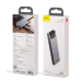 Baseus CAHUB-L0G 7 in 1 Приставка для MacBook | HDMI | 2 x USB 3.0 | USB-C | RJ45 | SD | Micro SD Thunderbolt C+