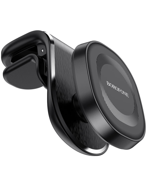 Дополнительное изображение книги «Borofone Car holder BH40 Kyle magnetic, air vent mount black»