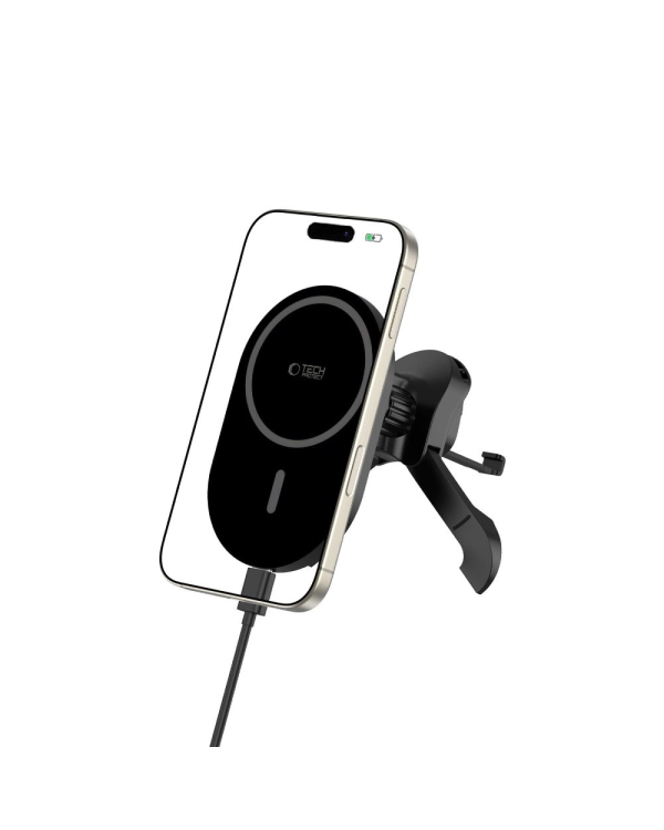 Tech-Protect MM15W-V6 Магнитный держатель MagSafe для автомобильного вентиляционного отверстия - черный