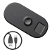 Baseus WX3IN1-C01 3 in 1 Быстрая Беспроводная Зарядка 9V / 2A / 7.5W / + USB-C Кабель / Черная
