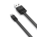 Proda Fenche Series PD-B17m Flat USB / micro USB Cable 3A 1M black