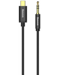 Baseus Yiven Премиум аудио провод USB-C -> 3.5 mm 1.2m Черный (EU Blister)