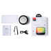 Joyroom bluetooth 5.0 RGB Wireless Speaker Black (JR-ML03)