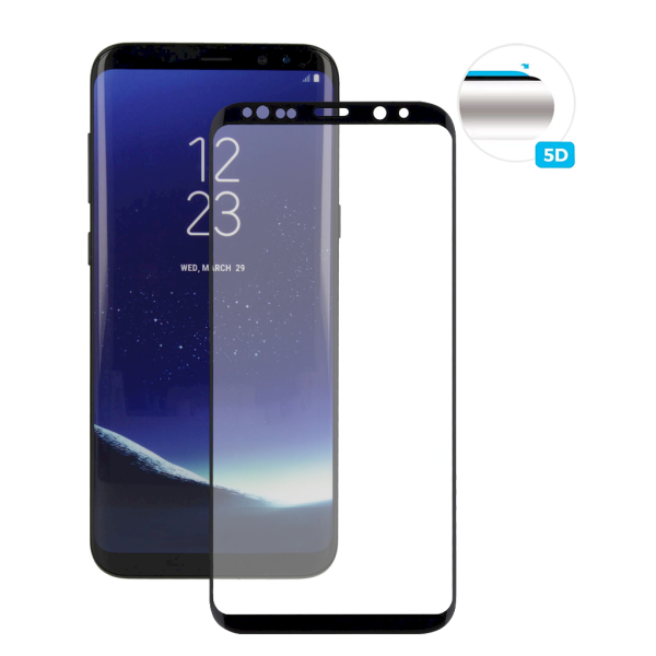 Обложка книги «Mocolo 5D Tempered Glass Black for Samsung A530 Galaxy A8 2018»