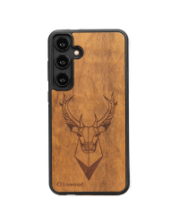 Bewood case for Samsung Galaxy S24 Plus Deer Imbuia