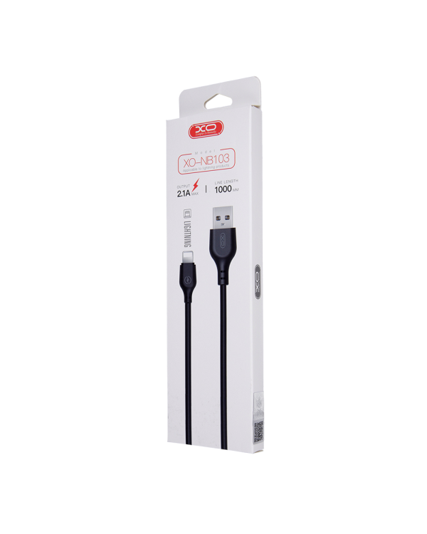 Дополнительное изображение книги «XO cable NB103 USB - Lightning 1,0 m 2,1A black»
