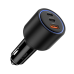 CC04 3-port PD130W car charger - black