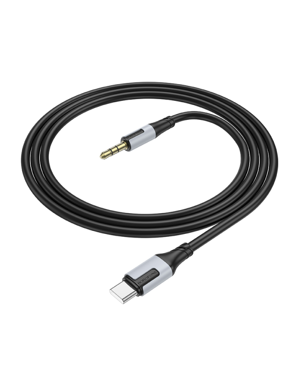 Дополнительное изображение книги «Borofone Cable BL19 Creator - jack 3,5mm to Type C - 1 metre black»