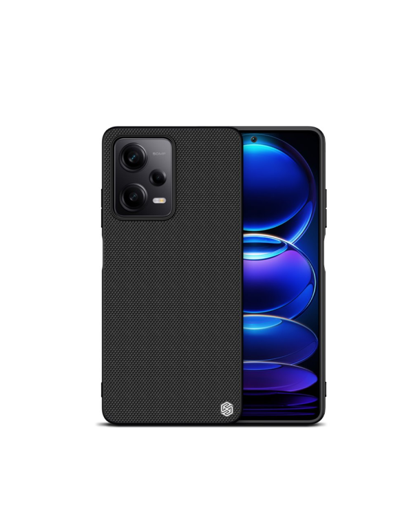 Текстурированный жесткий чехол Nillkin для Xiaomi Redmi Note 12 Pro 5G|Poco X5 Pro 5G черный