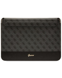 Guess Sleeve GUCS14PS4SGK 14" czarny| black 4G Stripe Metal Logo