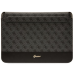 Guess Sleeve GUCS14PS4SGK 14" czarny| black 4G Stripe Metal Logo