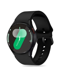 Tech-Protect Silicone Strap for Samsung Galaxy Watch 4 | 5 | 5 Pro | 6 | 7 | FE - Black