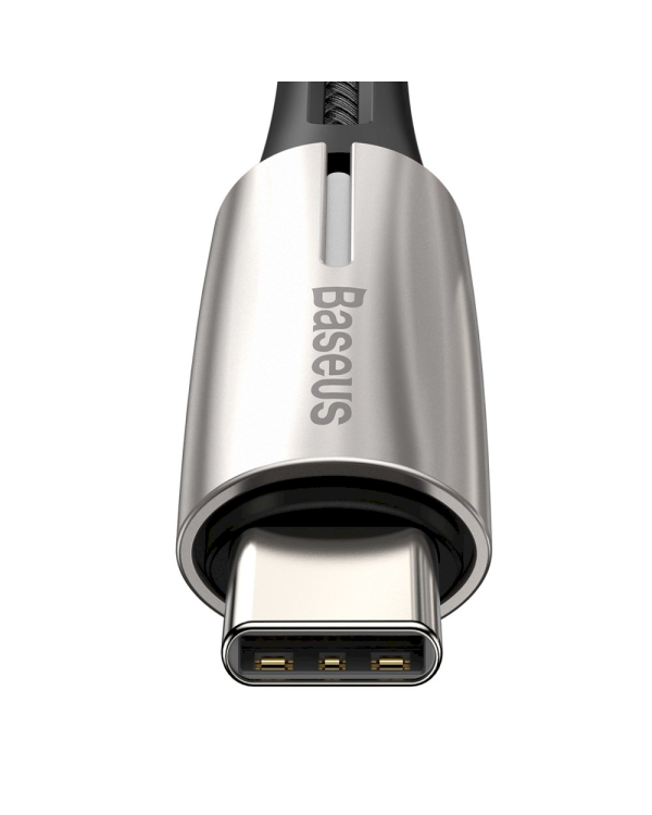 Baseus Water Drop USB-C -> USB-C Провод для Зарядки 60W / PD 2.0 / 200 cm Черный