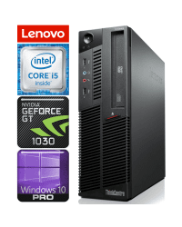 Lenovo M90 SFF i5-650 4GB 240SSD+1TB GT1030 2GB DVD WIN10PRO/W7P [refurbished]