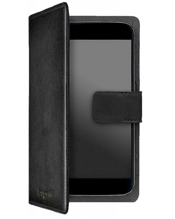 Bugatti M Универсальный кожаный чехол для устройств 4.3-5 '' (7 х 14 см) черный