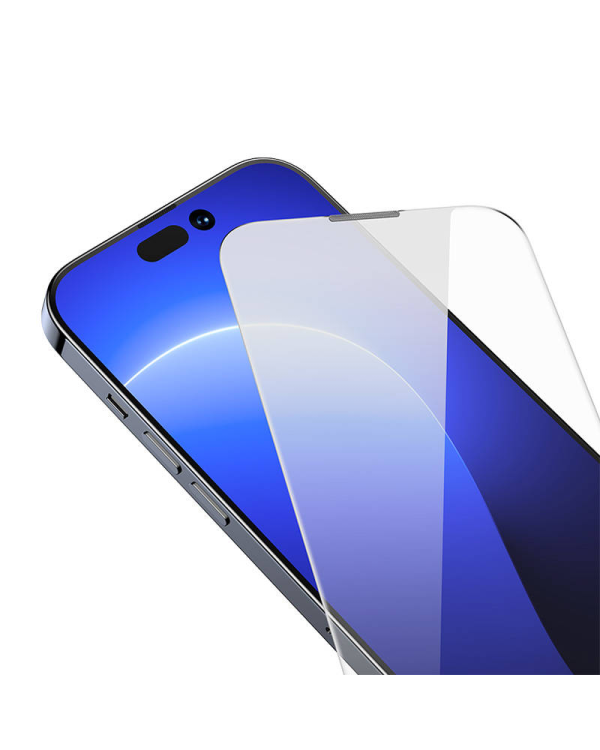 Baseus Crystal Tempered Glass Dust-proof 0.3mm for iPhone 14 Pro (1pc)