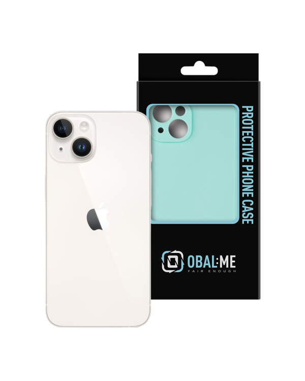 Матовый TPU чехол OBAL:ME для Apple iPhone 14 бирюзовый