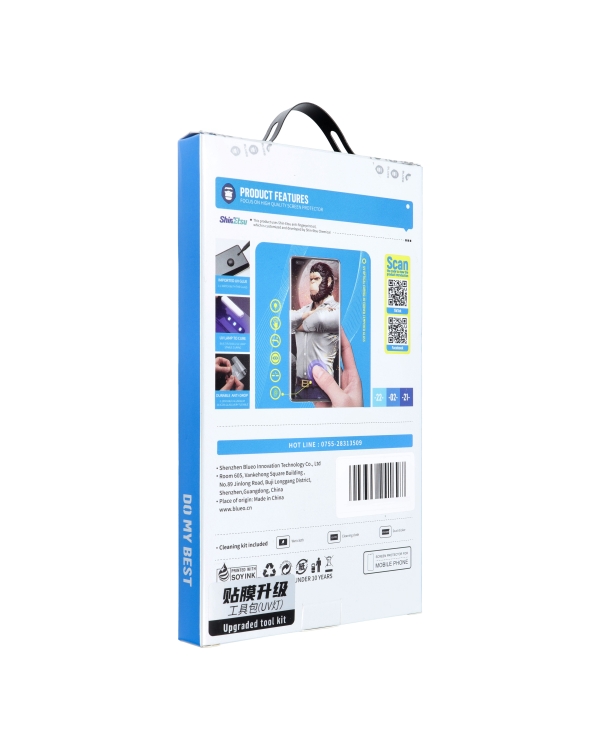 BlueO 5D Mr. Monkey UV Glass защитное стекло для экрана Samsung S928 Galaxy S24 Ultra