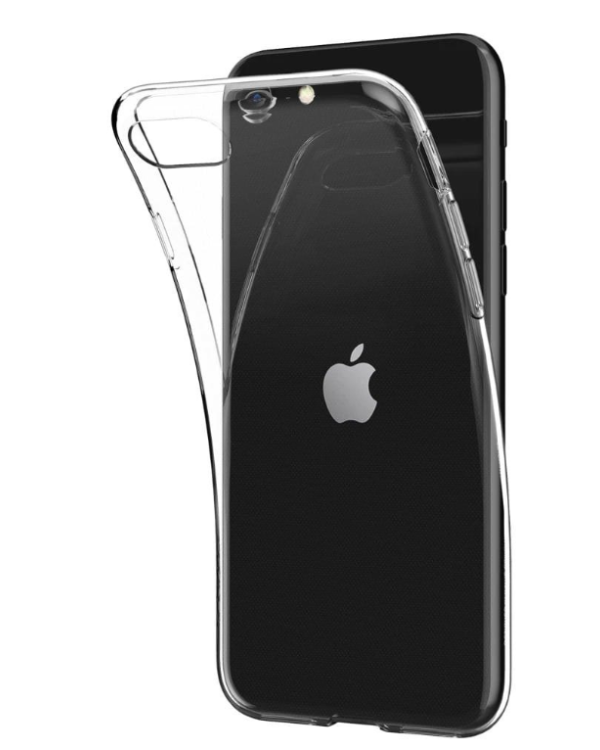 Fusion Ultra Back Case 0.3 mm Прочный Силиконовый чехол для Apple iPhone SE 2020 Прозрачный