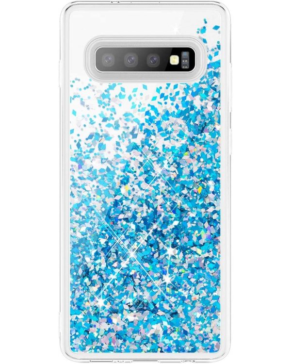Fusion Fun Liquid Back Case Прочный Силиконовый чехол для Apple iPhone 7 / 8 / SE 2020 Прозрачный - Синий