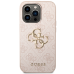 Guess GUHCP15L4GMGPI Apple iPhone 15 Pro 6.1pink hardcase 4G Big Metal Logo