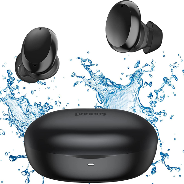 Wireless earphones Baseus Encok W11 (black)