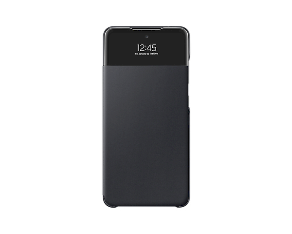 Обложка книги «EF-EA525PBE Samsung S-View Case for Galaxy A52 Black»