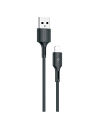 WK Design YouPin series cable USB - Lightning 3A Power Delivery 1m black (WDC-136i)