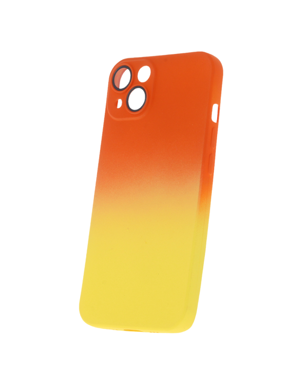 Fusion Neogradient case 1 силиконовый чехол для Apple iPhone 11 оранжевый - желтый