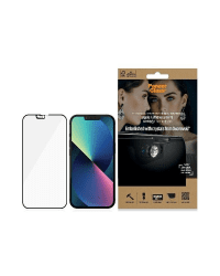 PanzerGlass E2E Microfracture iPhone 13 |13 Pro 6,1" CamSlider Swarovsky Case Friendly AntiBacterial czarny|black 2751