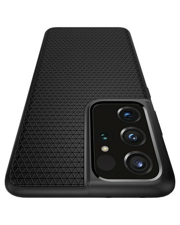 Дополнительное изображение книги «Case SPIGEN Liquid Air ACS02350 for Samsung Galaxy S21 Ultra - Matte Black»