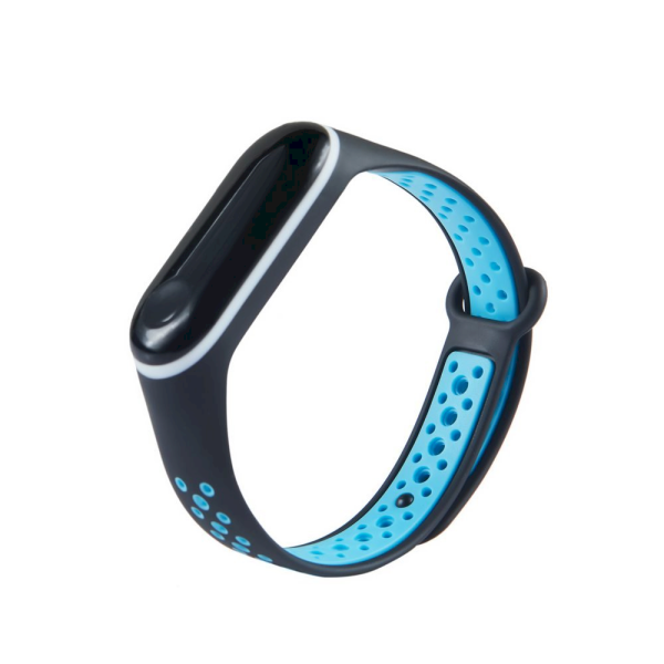 Fusion Dots Ремешок для часов Xiaomi Mi Band 3 / Mi Band 4 синий